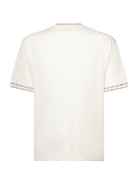 26SS 일레븐티 반팔 티셔츠 M75TSHM13TES0M291 010301 White taupe - ELEVENTY