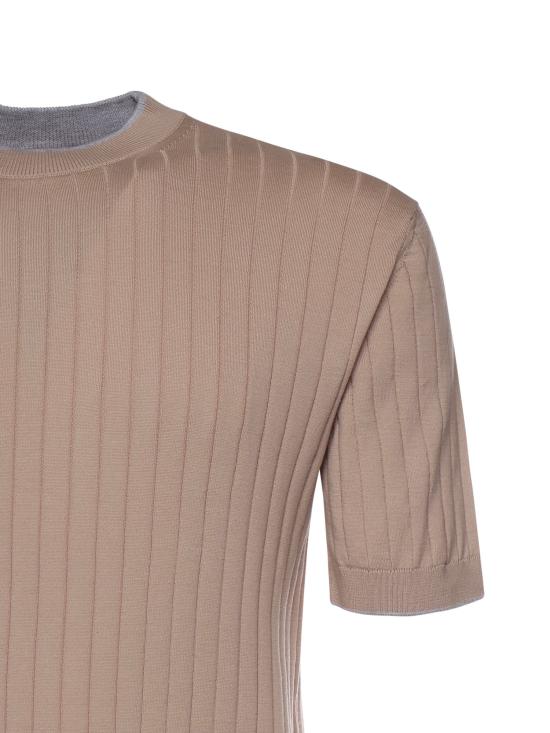 26SS 일레븐티 반팔 티셔츠 M76MAGM64MAG0M041 26 13 Blush Light Grey - ELEVENTY