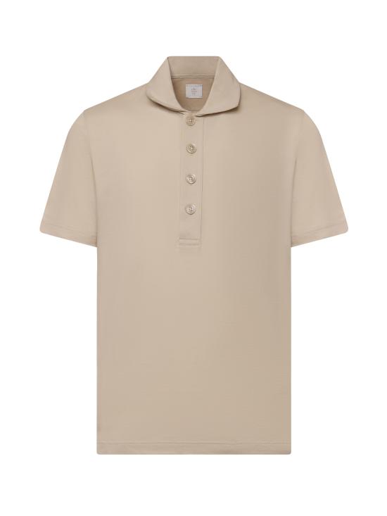 26SS 일레븐티 폴로 티셔츠 M75POLM05TES0M120 02 Sabbia