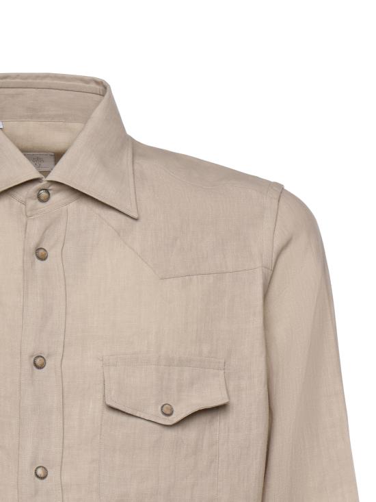 26SS 일레븐티 셔츠 M75CAMK02TES0I139 02NN Sabbia - ELEVENTY