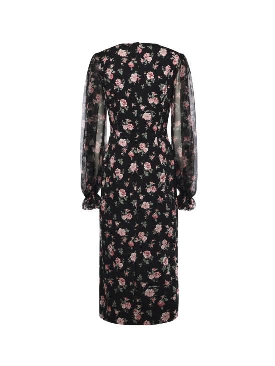 26SS 돌체앤가바나 미디 원피스 F611DT FSA8CHN5XQ MultiColour - DOLCE & GABBANA