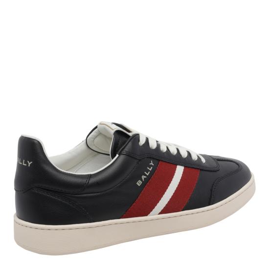 26SS 발리 레트로 크레스트 스니커즈 MSK0F7 VT168U901 Black - BALLY