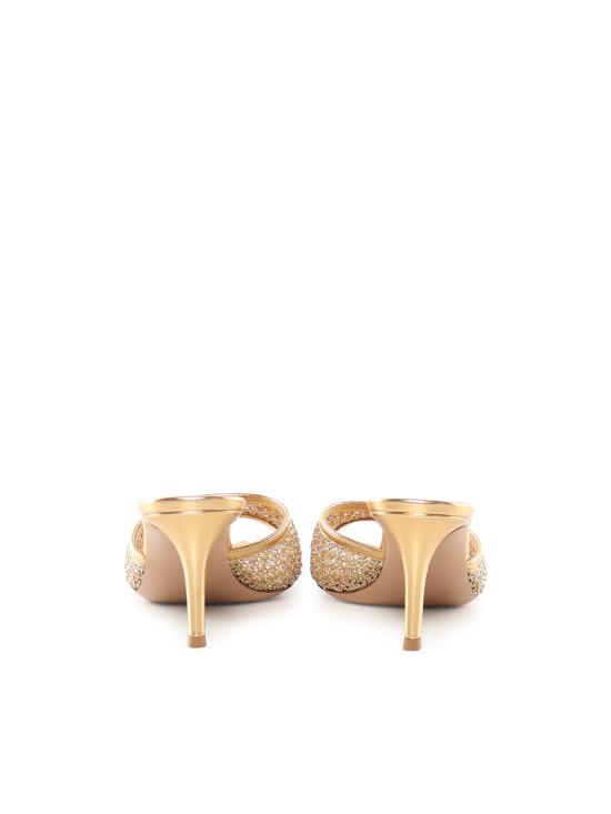 26SS 지안비토로시 뮬/슬리퍼 G10096 70RICNITMEKM Golden - GIANVITO ROSSI
