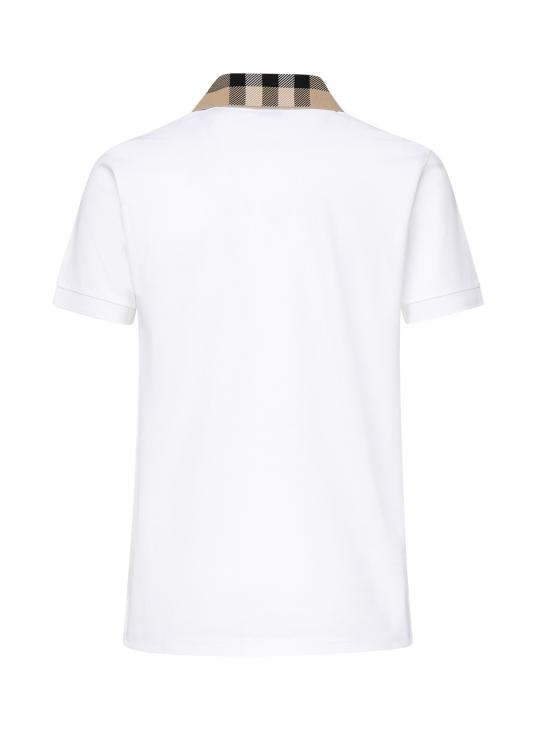26SS 버버리 폴로 티셔츠 8071621 A1464 White - BURBERRY