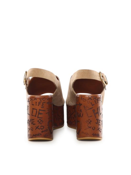 26SS 끌로에 샌들 CH25A10GRY 751 Desert sand - CHLOE