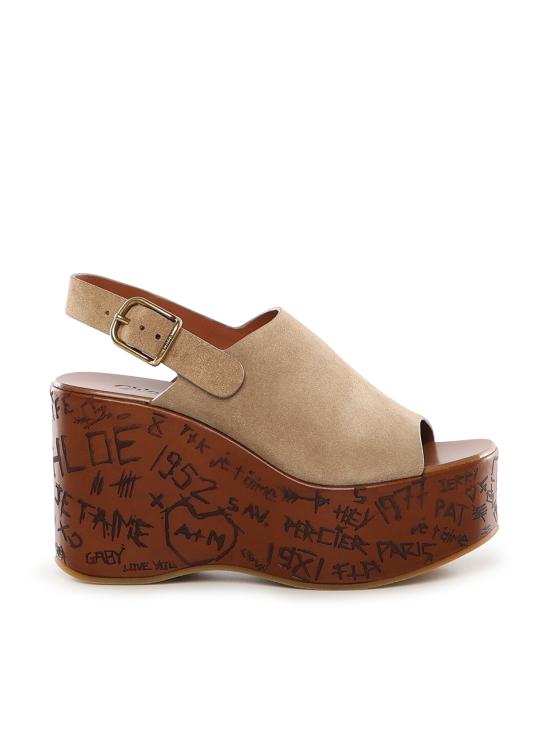 26SS 끌로에 샌들 CH25A10GRY 751 Desert sand