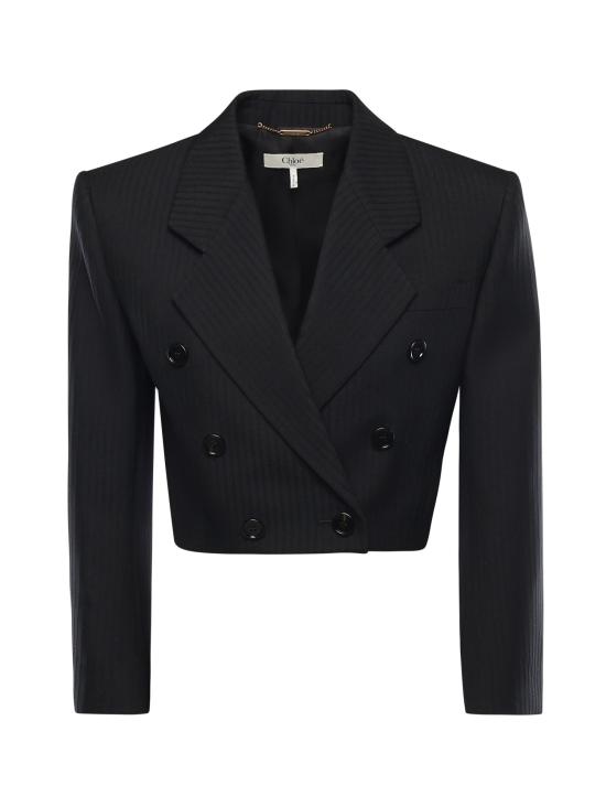 26SS 끌로에 수트 자켓 CH26SVE76065 001 Black