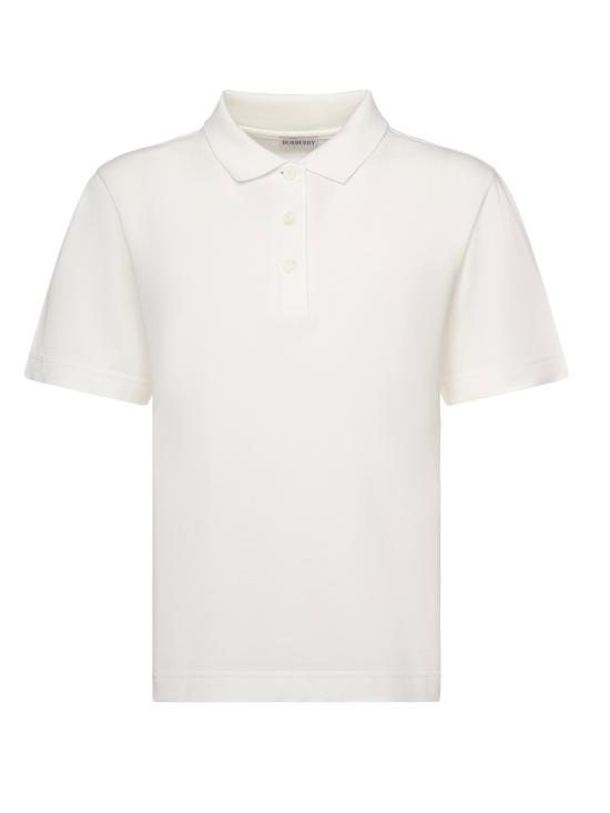 26SS 버버리 폴로 셔츠 8118961 B7078 CHALK