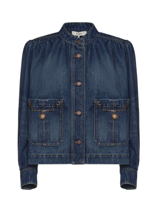 26SS 끌로에 자켓 CH26SDV09258 4A1 FADED INDIGO