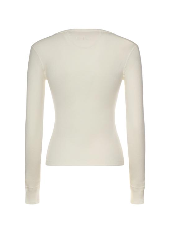 26SS 끌로에 셔츠 CH26SJH29185 107 Iconic milk - CHLOE