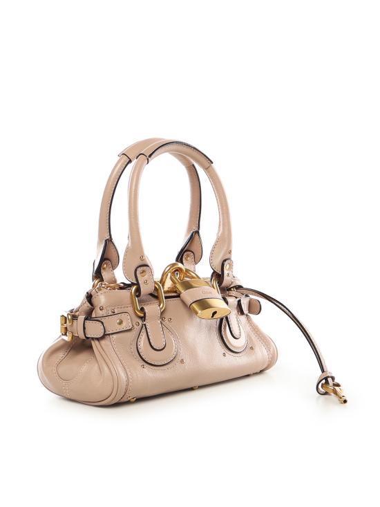 26SS 끌로에 스몰 그레인드 레더 패딩턴 백 CH26SS805P75 6I4 EARTHY PINK - CHLOE