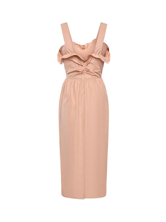 26SS 끌로에 미디 원피스 CH26SRO16106 6H7 BISCUIT PINK - CHLOE