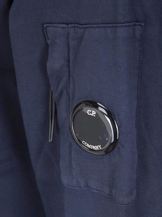 26SS 씨피 컴퍼니 라이트 플리스 크루넥 렌즈 스웨트셔츠 RCCMSS711A002246G 888 Blue - C.P. COMPANY