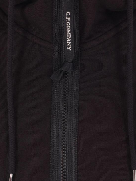 26SS 씨피 컴퍼니 다이애그널 레이즈드 플리스 고글 스웨트셔츠 RCCMSS715A005086W 999 Black - C.P. COMPANY