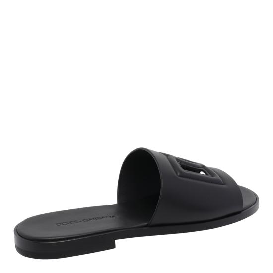 26SS 돌체앤가바나 샌들 A80397 A036380999 Black - DOLCE & GABBANA