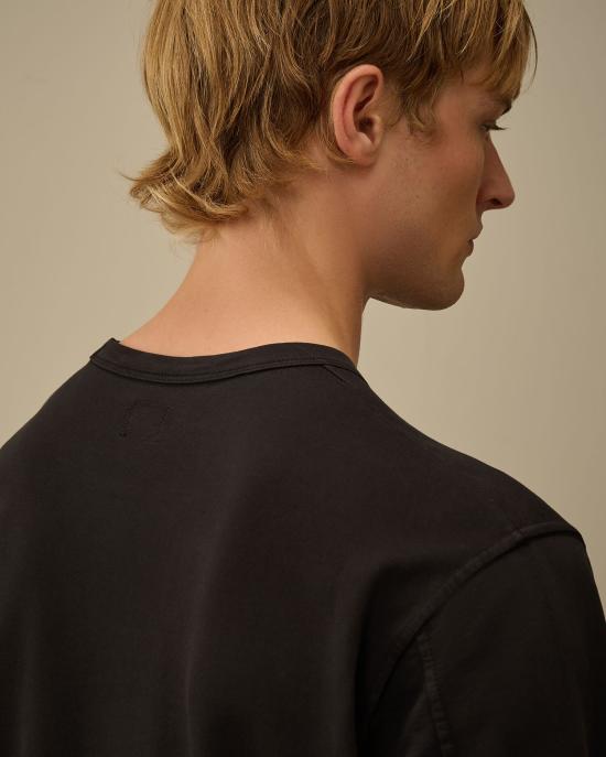 26SS 씨피 컴퍼니 긴팔 티셔츠 RCCMSS711A002246G 999 Black - C.P. COMPANY