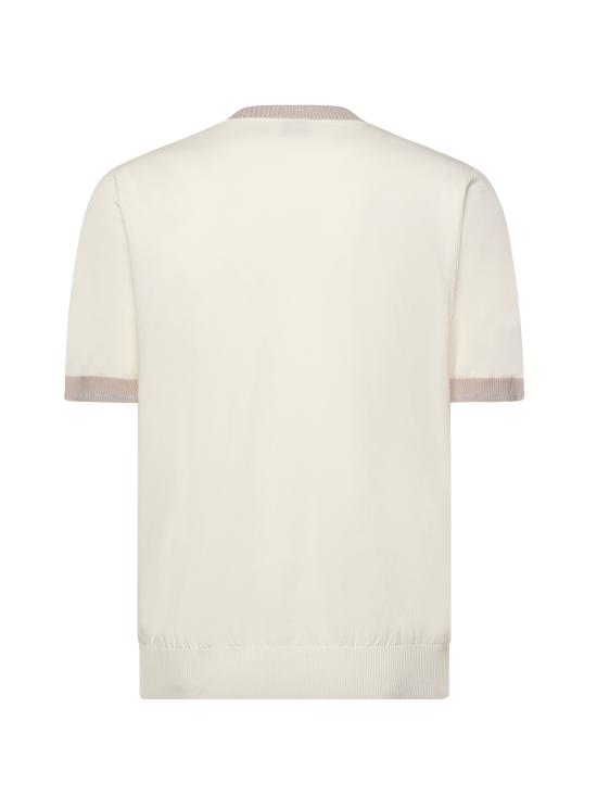 26SS 일레븐티 반팔 티셔츠 M76MAGM19MAG0M013 010213 White Sand Gray - ELEVENTY