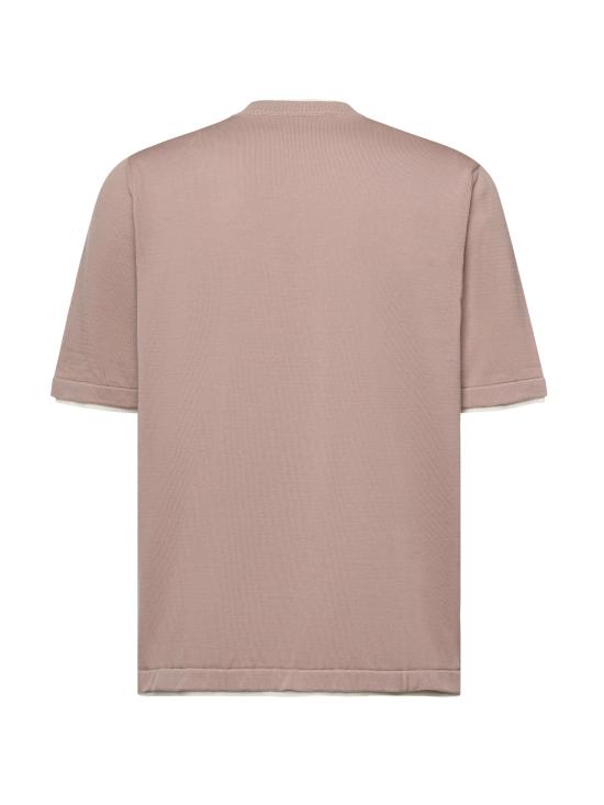 26SS 일레븐티 반팔 티셔츠 M76MAGM31MAG0M015 26 01 BLUSH WHITE - ELEVENTY