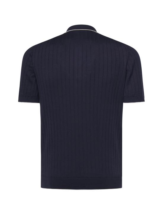 26SS 일레븐티 폴로 티셔츠 M76MAGM63MAG0M041 11 03 Blue taupe - ELEVENTY