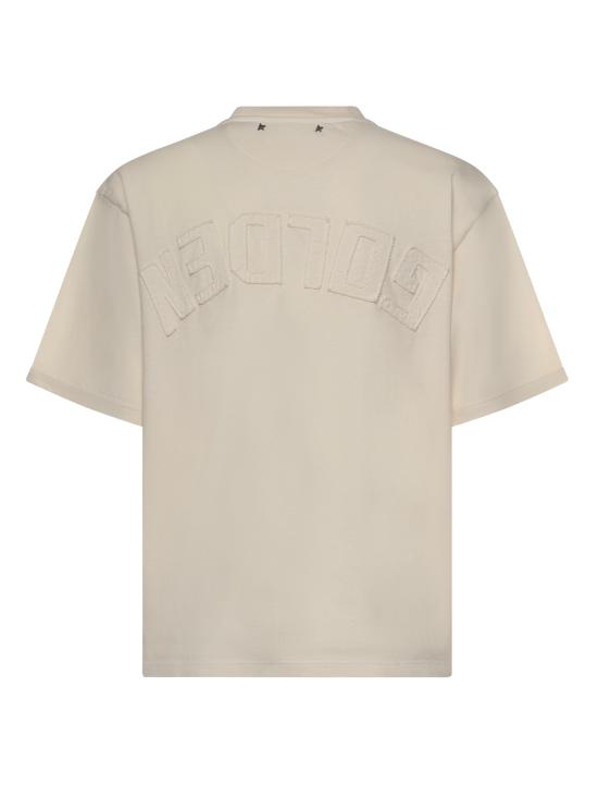 26SS 골든구스 반팔 티셔츠 GWP01874 P00157611560 HERITAGE WHITE - GOLDEN GOOSE