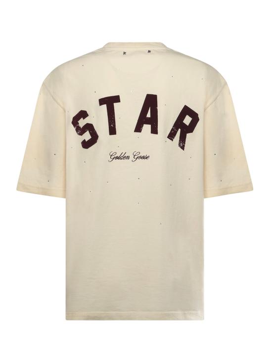 26SS 골든구스 반팔 티셔츠 GUP01873 P00242111616 ARTIC WOLF - GOLDEN GOOSE