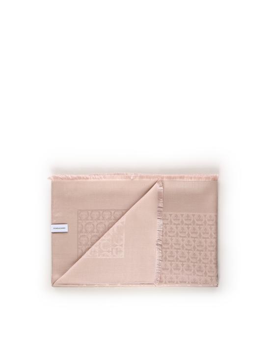 26SS 살바토레 페라가모 머플러/스카프 327987 725358003 Beige - SALVATORE FERRAGAMO