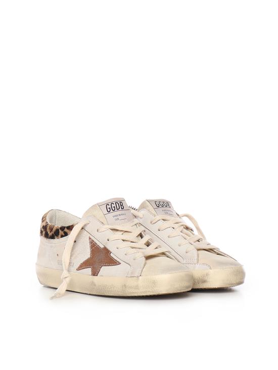26SS 골든구스 슈퍼스타 스니커즈 GWF01042 F00816783260 WHITE BEIGE BROWN - GOLDEN GOOSE