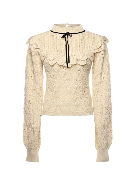 26SS 포러브앤레몬스 긴팔 티셔츠 KT0061 CREAM White