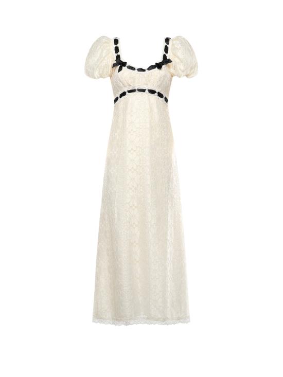 26SS 포러브앤레몬스 롱 원피스 CD3967 CREAM White