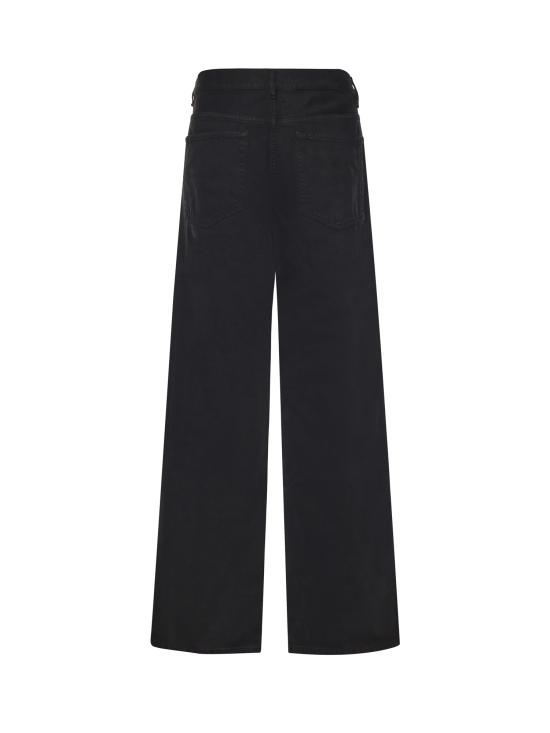 26SS 앤 드뮐미스터 스트레이트 팬츠 B0013616 FA038099 Black - ANN DEMEULEMEESTER