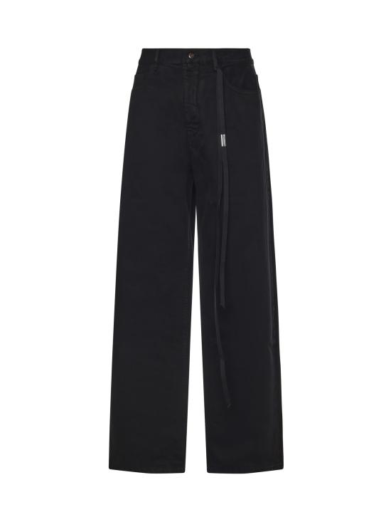 26SS 앤 드뮐미스터 스트레이트 팬츠 B0013616 FA038099 Black