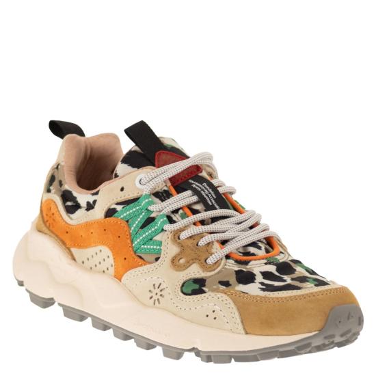 26SS 플라워 마운틴 스니커즈 2017818 ORANGE BEIGE - FLOWER MOUNTAIN