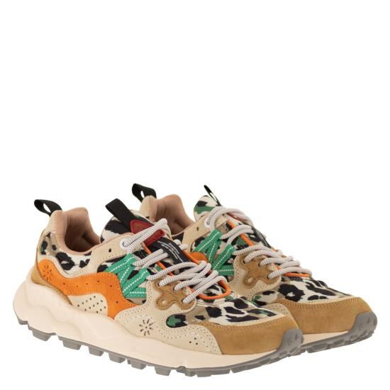 26SS 플라워 마운틴 스니커즈 2017818 ORANGE BEIGE - FLOWER MOUNTAIN