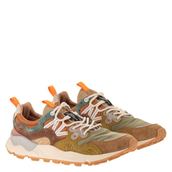 26SS 플라워 마운틴 스니커즈 2017818 BROWN OLIVE - FLOWER MOUNTAIN