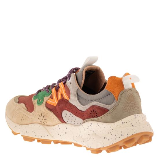 26SS 플라워 마운틴 스니커즈 2017818 BORDEAUX BEIGE - FLOWER MOUNTAIN