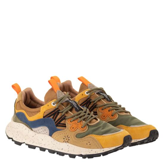 26SS 플라워 마운틴 스니커즈 2017818 GREEN YELLOW - FLOWER MOUNTAIN