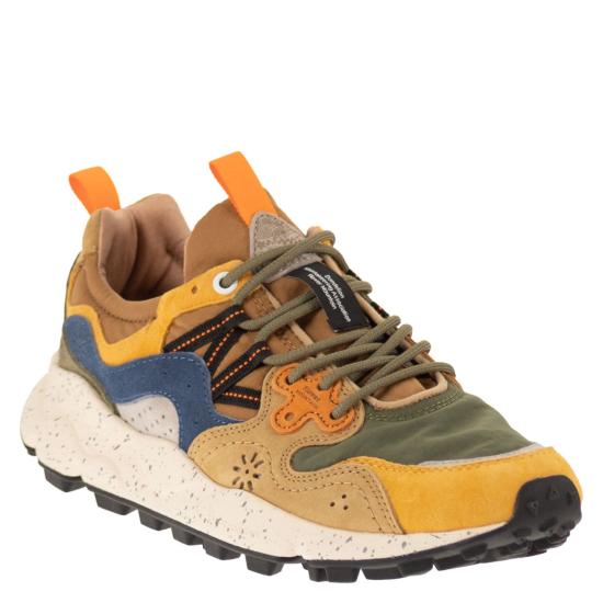 26SS 플라워 마운틴 스니커즈 2017818 GREEN YELLOW - FLOWER MOUNTAIN