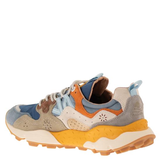 26SS 플라워 마운틴 스니커즈 2017818 BLUE BEIGE - FLOWER MOUNTAIN