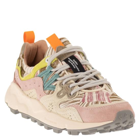 26SS 플라워 마운틴 스니커즈 2017817 PINK MILK - FLOWER MOUNTAIN