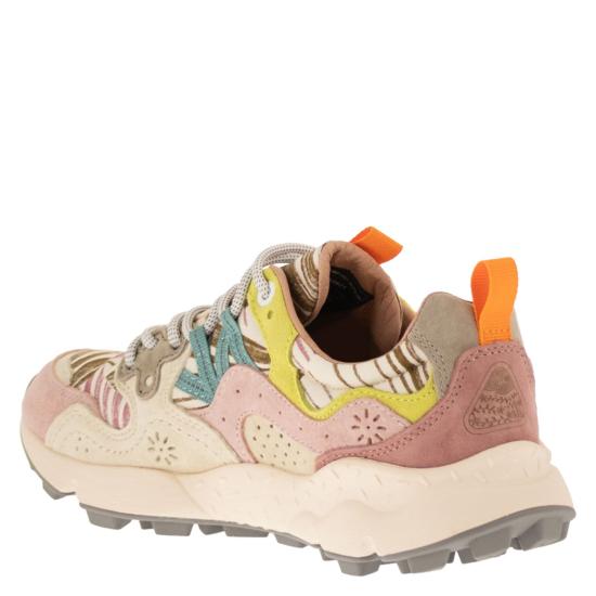 26SS 플라워 마운틴 스니커즈 2017817 PINK MILK - FLOWER MOUNTAIN