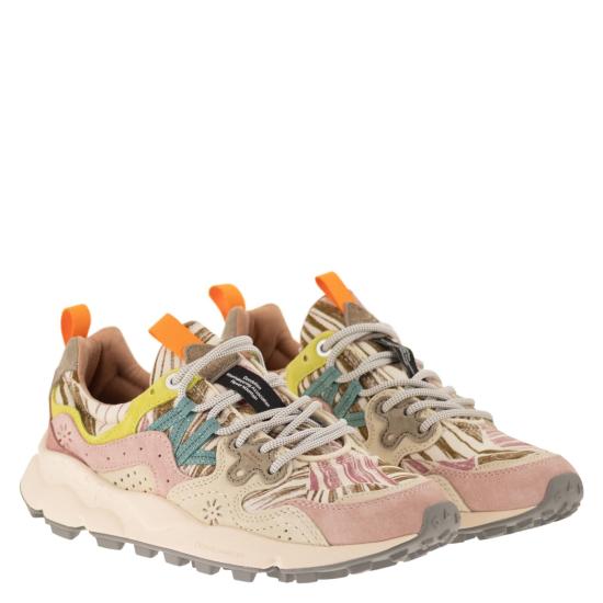 26SS 플라워 마운틴 스니커즈 2017817 PINK MILK - FLOWER MOUNTAIN