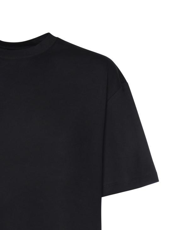 26SS 돈답 반팔 티셔츠 US198 JF0271UZL4511 Black - DONDUP