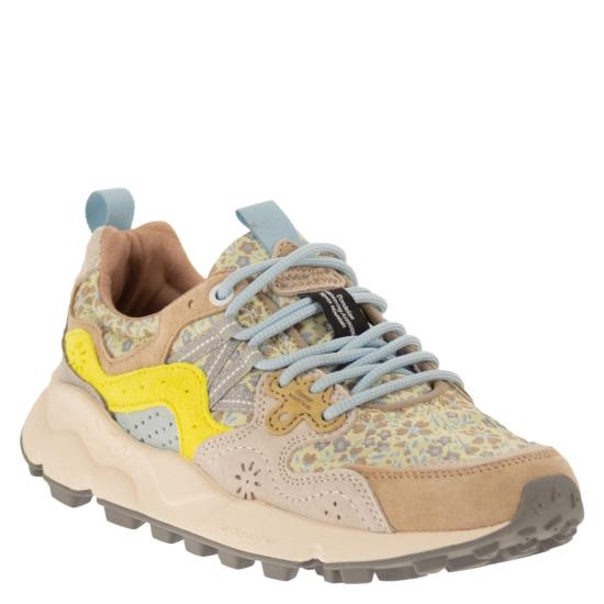 26SS 플라워 마운틴 스니커즈 2017817 BEIGE YELLOW - FLOWER MOUNTAIN