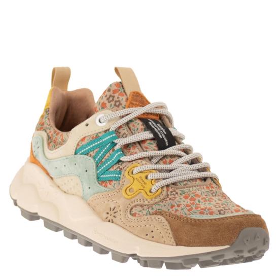 26SS 플라워 마운틴 스니커즈 2017817 BEIGE BROWN - FLOWER MOUNTAIN