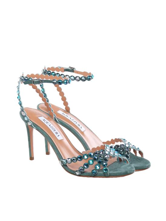26SS 아쿠아주라 샌들 TQLMIDS0 SUELGE Light Teal - AQUAZZURA