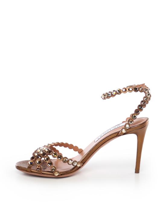 26SS 아쿠아주라 샌들 TQLMIDS0 CYNBRA Brass - AQUAZZURA