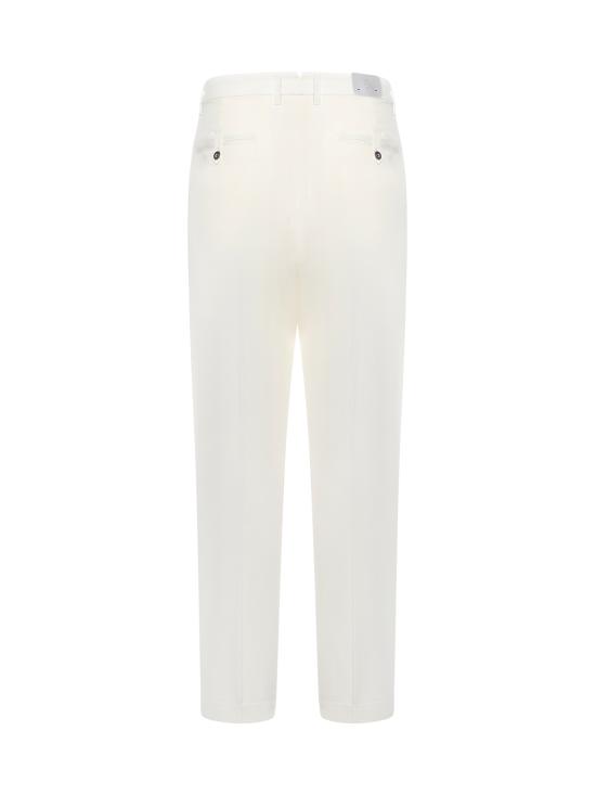 26SS 일레븐티 스트레이트 팬츠 M75PANJ05TET0K004 01N White - ELEVENTY