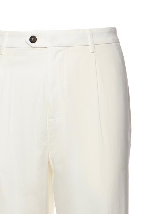 26SS 일레븐티 스트레이트 팬츠 M75PANJ05TET0K004 01N White - ELEVENTY