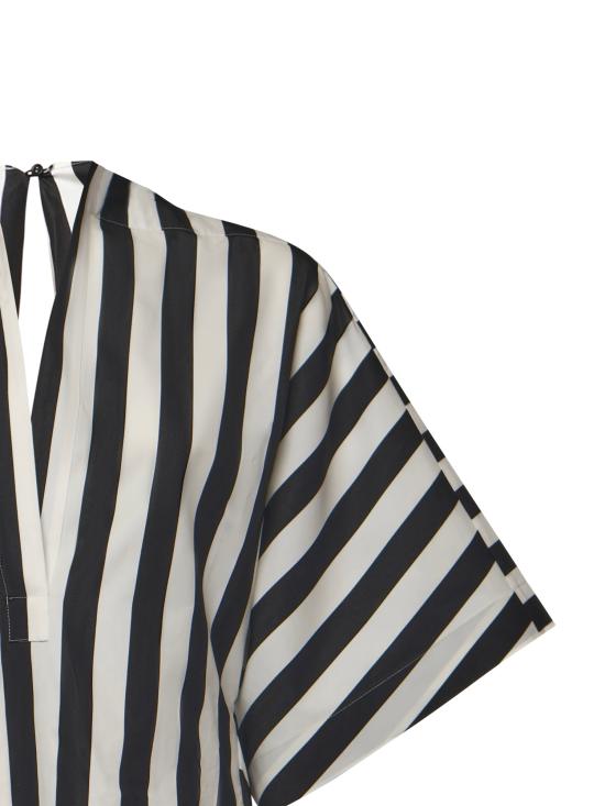 26SS 자크뮈스 미디 원피스 TOW00889AW00797 9DL JACQUARD MEDIUM STRIPES - JACQUEMUS