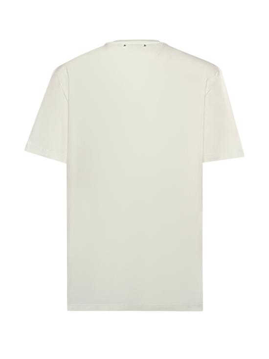 26SS 골든구스 반팔 티셔츠 GMP01220 P00238010363 Vintage white - GOLDEN GOOSE